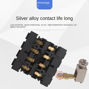 Ana şalter elektronik bileşenler ve endüstriyel kontrol 20A maks. Akım 10A maks. Akım - Product Image 3