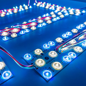 Заводская цена RGBW 8 светодиодных модулей 24 В 1824 DMX512 IC квадрат для рекламы потолочный световой короб - Product Image 6