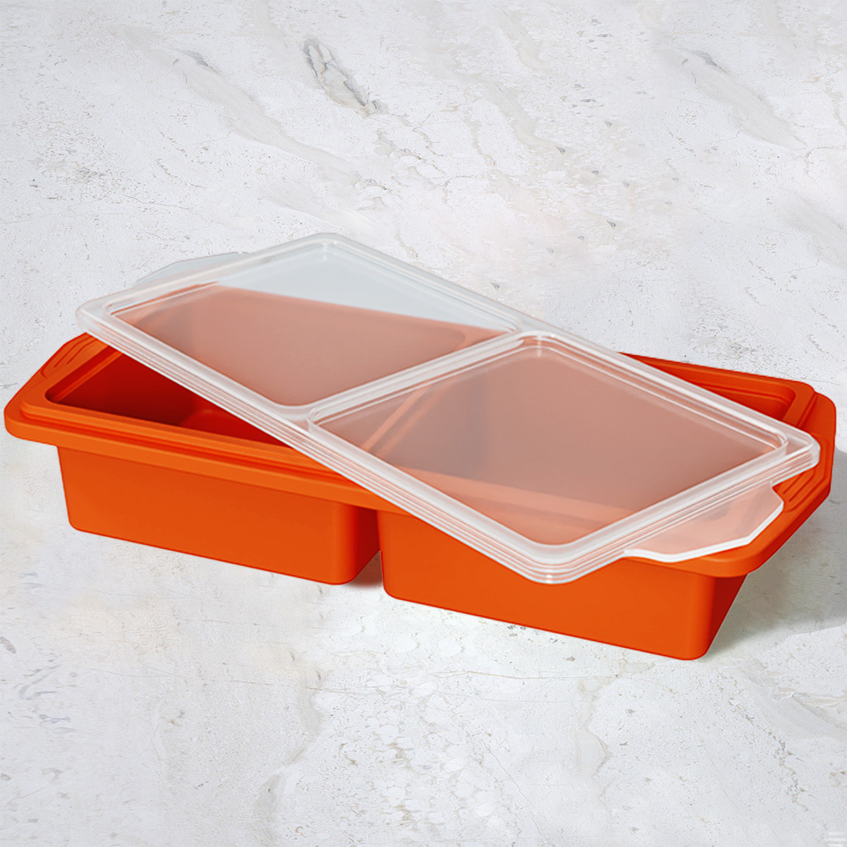 Anneau en acier 2-plus-orange