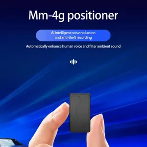 เครื่องติดตาม GPS ไร้สายขนาดเล็ก4G 2024บอกตำแหน่งแบบเรียลไทม์แบตเตอรี่ใช้งานได้นานอุปกรณ์ติดตามรถยนต์อัจฉริยะแบบพกพา