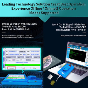 JCID P7 Pro 1000S Многофункциональный HDD NAND программатор BGA70 Nand для телефона 5SE- 7 P pro для lPAD 5-7 Nand ремонтный тестовый прибор