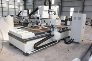 Heavy Duty Four Process ATC Four Head CNC Router Machine para madera 3D Cnc Router Máquina de carpintería - Product Image 6