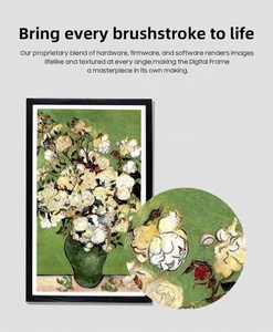 INSOVISION Wall Mount 22 Inch <strong>Digital</strong> Signage Screen WIFI 2K 4K <strong>Digital</strong> Frame <strong>Square</strong> <strong>LCD</strong> <strong>Displays</strong> for Intelligent Art Museum - Product Image 4