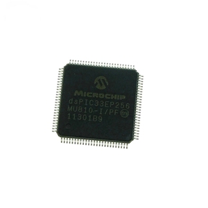 Semiconduttori incorporati processori di segnale digitale e controller DSP, DSPIC33EP256MU810-I IC microcontrollore MCU DSC/PT - Product Image 1