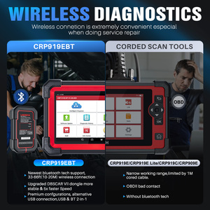 START X431 CRP919EBT Elite OBD2-Scanner Bidirektion ales Diagnose werkzeug CANFD & DOIP ECU-Codier maschine PK CRP919X BT - Product Image 4