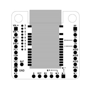 Taidacent-MINI amplificador BLE de 5W + 5W, placa de circuito de receptor de Audio, entrada AUX, módulo de Audio BLE 5,0, BK3266 - Product Image 4