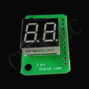 0,36 Zoll 2-Bit-Digital-LED-Anzeige 7-Segment-Modul 5 Farb optionen für Arduino STM32 STC AVR-Entwicklungs platine ohne Treiber