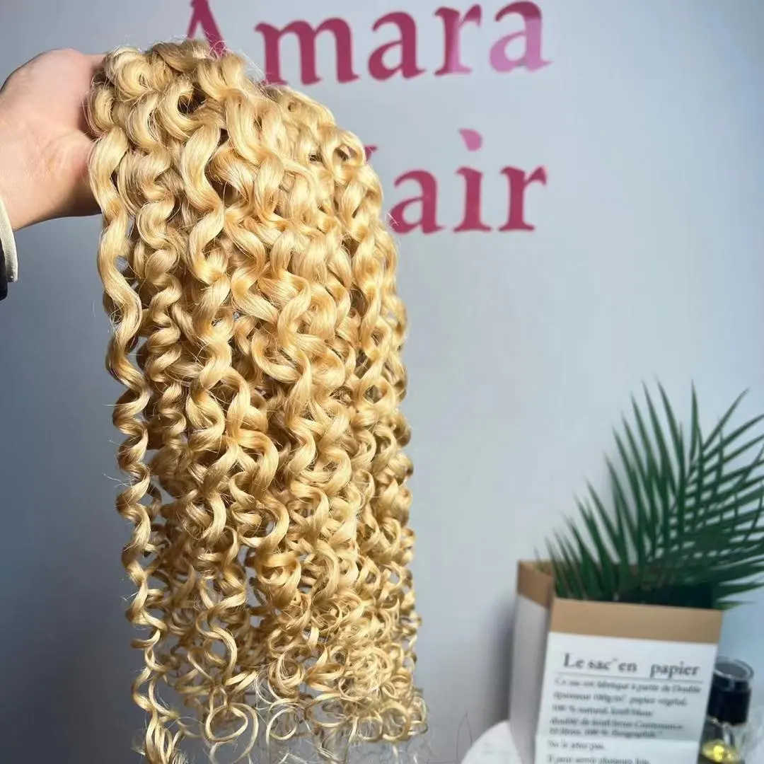 Amara venda quente trança cabelo granel 12 um volume de cabelo para trança afro kinky encaracolado granel humano trança cabelo em estoque