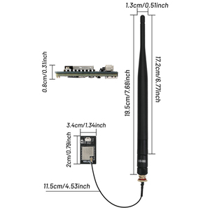 Keepteen <strong>R</strong>&amp;D <strong>Program</strong> PCB Board Wth Lora SX1262 Lora and NRF52840 bluetooth Module PCB for Meshcore Meshtastic Node - Product Image 3