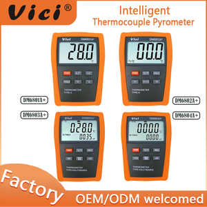 DM6803A + 4 1/2 Pirómetro inteligente digital de doble pantalla con prueba de control de salida de temperatura de memoria de registro - Product Image 6
