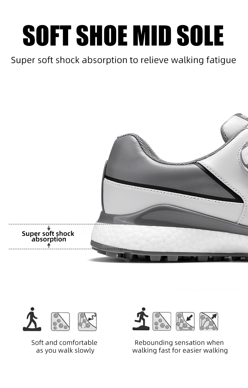 MOEYES M22XZ10 male custom made golf shoes high quality luxury brand