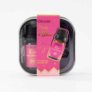 Private Label OEM Custom Organic Pure Rose Essential Oil Relieve Stress and Improve <strong>Sleep</strong> Quality Rose Essential Oil Set