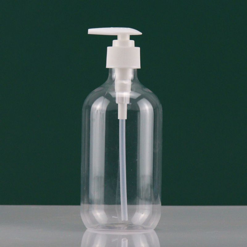Flacon transparent blanc
