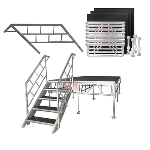 Trung Quốc chất lượng cao Nhôm xách tay giàn hệ thống sân khấu cho triển lãm thương mại hiển thị tổ chức sự kiện sân khấu nền tảng - Product Image 5