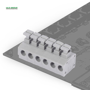 PA66 vivienda cable horizontal entrada pcb barrera bloque de terminales de tornillo