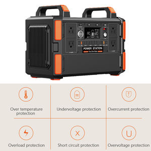 Trạm điện di động 1000W, dung lượng 327600mAh, máy phát điện ngoài trời, sạc năng lượng mặt trời, nguồn điện dự phòng cho cắm trại và khẩn cấp - Product Image 4