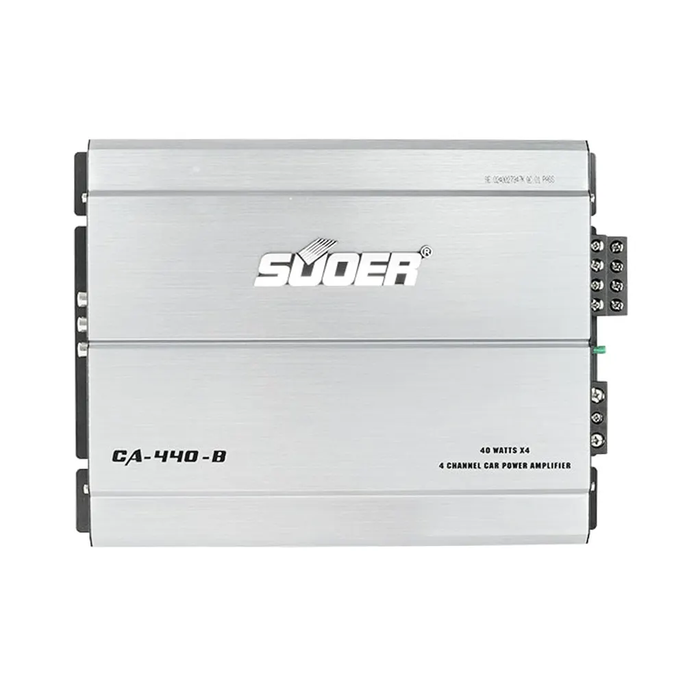 Suoer CA-440-B 12V Power Amp Auto Power Versterker 4 Kanaals Auto Versterker Amplificador De Carro