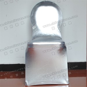 Bạc kim <span class=keywords><strong>lycra</strong></span> ghế bao gồm, stretch tịch che đối với đám cưới, khách sạn, sự kiện, - Product Image 1