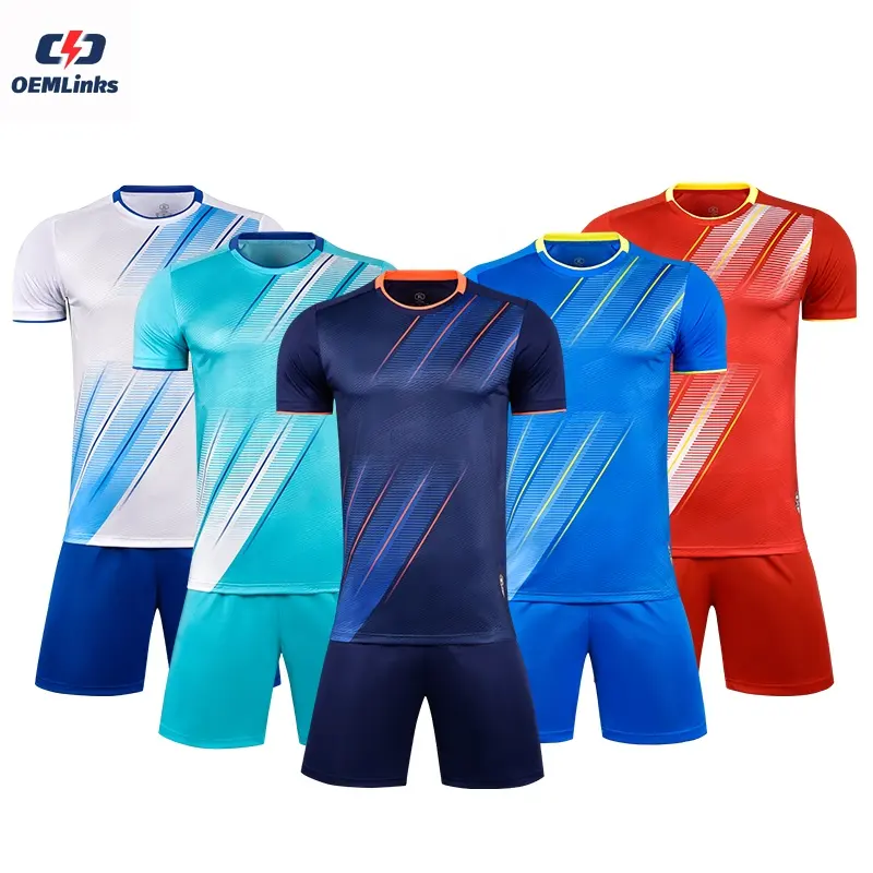 Custom Voetbal Training Kit Sport Kit Voetbal Club Truien Shirt Hoge Kwaliteit Dames Voetbal Uniformen Dragen Voetbal Jersey