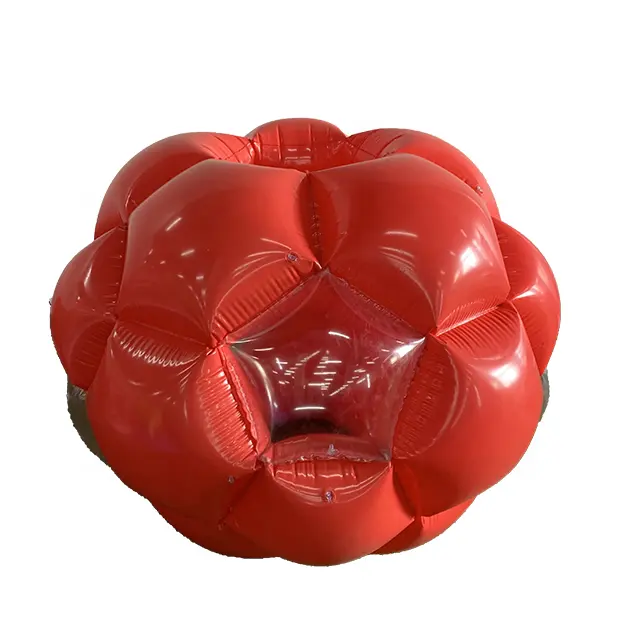 Bola Bumper gelembung tiup teman hamster digunakan juga sebagai Giga Sumo dipakai manusia zorb setelan sepak bola untuk permainan luar ruangan