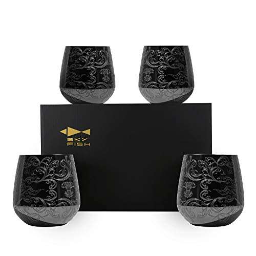 Stainless steel Small round cup four-piece set