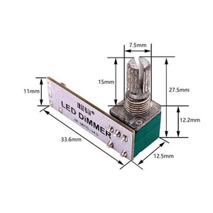 DC3.7V-24V 4A LED Driver <strong>PWM</strong> Dimmer <strong>Module</strong> Stepless Knob Potentiometer <strong>Circuit</strong> Control Board Constant Voltage Light Bar
