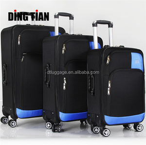 3 Chiếc Hành Lý 20 24 28 Inch Bán Chạy 2021 Va Li Nylon Tùy Chỉnh Chất Lượng Tốt Hành Lý Vải Mềm Du Lịch - Product Image 2