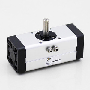 CDRA1B 30 50 63 80 100孔<span class=keywords><strong>SMC</strong></span>型CRA1内置磁铁小齿轮齿条气缸90 180度气动旋转阀执行器