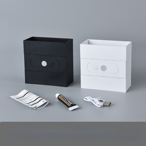 <strong>PIR</strong> <strong>Motion</strong> <strong>Detector</strong> Light Sensor Led Wall Light Human Body Detecte Lamp USB Rechargeable Indoor Lighting for Bedroom