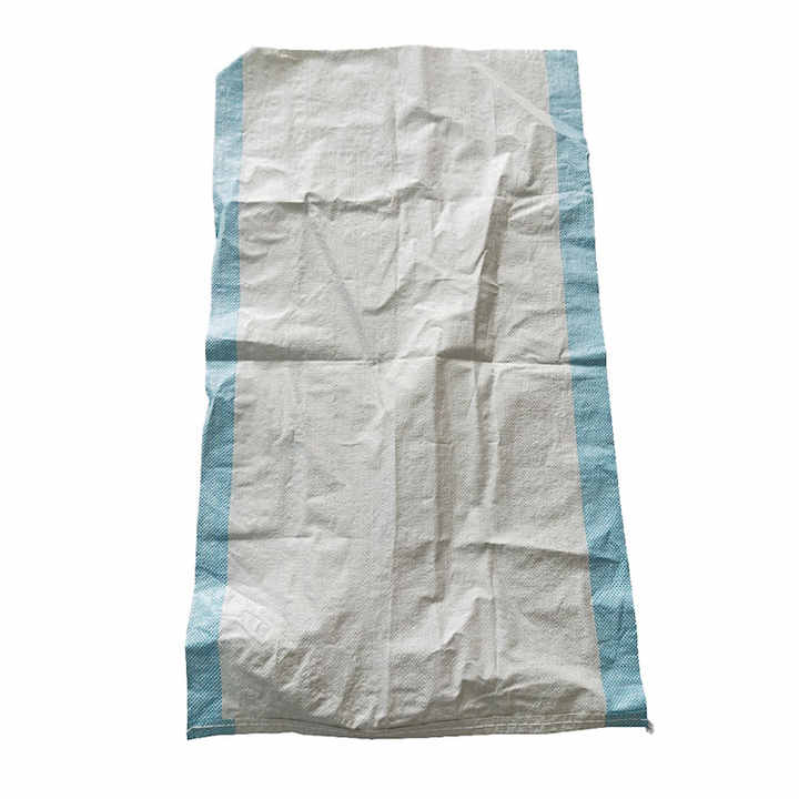 Sac tissé en PP gris-vert sac tissé en PP pour l'emballage des matériaux de construction