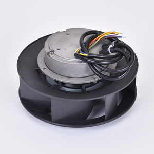 133mm DC 12V Brushless Backward Impeller PA66 Centrifugal Blower <strong>PWM</strong> <strong>Control</strong> Backward Curved Centrifugal Fan - Product Image 4