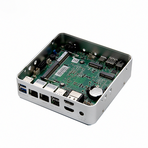 Core i3 i5 i7 4005U 5005U 5300U 5500U Personal Office Desktop HTPC Fanless Linux Ubuntu Mini PC robusto Computer industriale