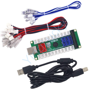 Arcade Zero Delay USB контроллер с кабелем, кнопки джойстика, плата расширения, ПК с нулевой задержкой, аркадные игры, доска для ПК - Product Image 2