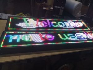 LED-Anzeige SMD P10 Vollfarb text modul P10 RGB 4 Scan-Modul Hohe Helligkeit Lampen perlen - Product Image 6