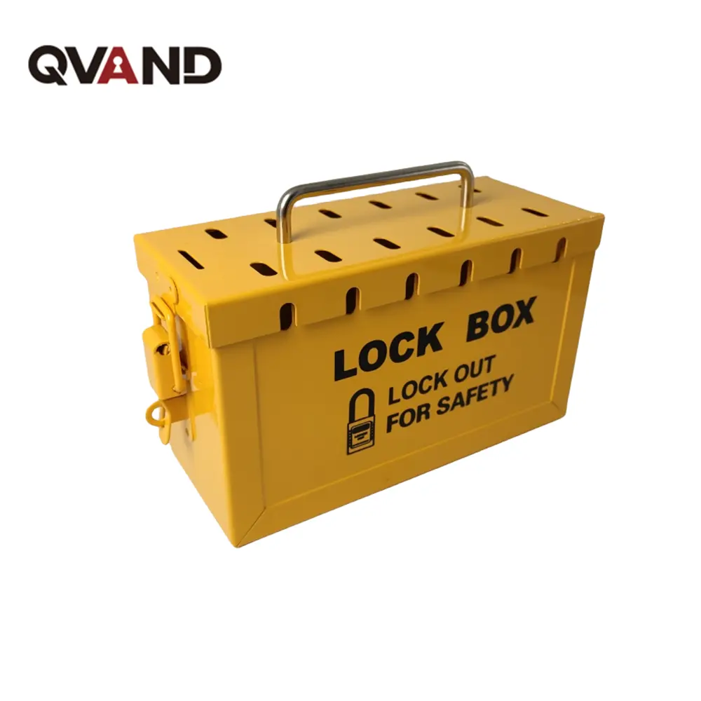 安全のためのQVAND中国ロトグループロックボックスロックアウトタグアウトキットボックス