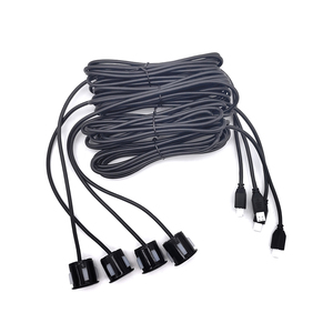 Kit de aparcamiento para coche, pantalla LED, Ayuda de respaldo inverso, de distancia de Radar Detector, sistema de Sensor de aparcamiento con 4 sensores - Product Image 6