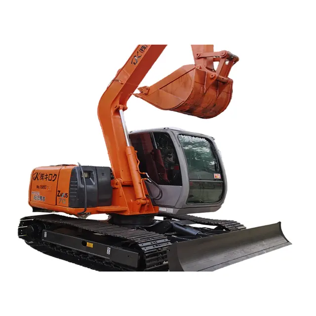 Ban đầu Hitachi zx70 sử dụng máy xúc bánh xích máy xúc Hitachi máy xúc