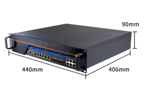 C236 1151 Socket Chasis Montaje en rack Servidor de computadora industrial 2 Pci Montaje en rack Mini Pc Case 2U Firewall - Product Image 4