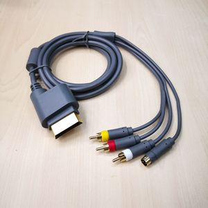 สายเคเบิลวิดีโอและเสียงสำหรับเครื่องเล่นเกม Xbox 360สาย AV RCA คอมโพสิตสาย AV S-AV ส่วนประกอบ AV - Product Image 3