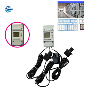 Precio de fabricación Din Rail Medidor de energía multifunción Dispositivo de monitoreo de energía trifásico con 3PCS CT - Product Image 2
