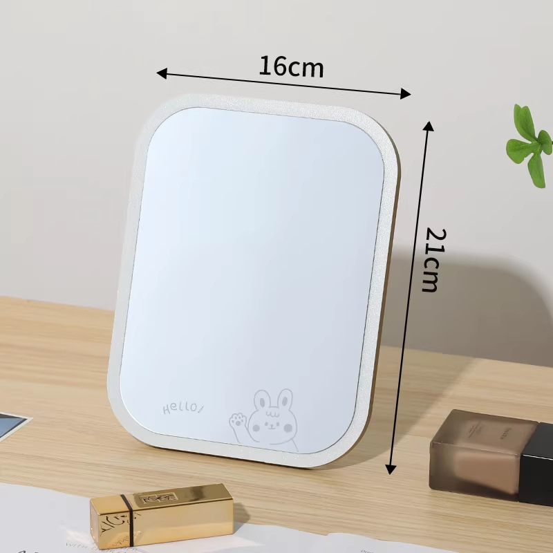 Simple vertical square mirror