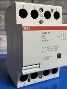 Für ein B B Original ESB63-30 3P Gebäude Spezial schütz 230V AC/DC für SPS-Programmierung und industrielle Steuerung - Product Image 2