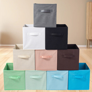 Muti Màu Sắc Có Thể Gập Lại Xách Tay Tủ Quần Áo Quần Áo Lưu Trữ Tủ Quần Áo Lưu Trữ Tổ Chức Đồ Chơi Tổ Chức <span class=keywords><strong>Cube</strong></span> Lưu Trữ Hộp Cho Quần Áo - Product Image 3