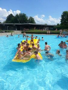 360*183*3.3cm Directly Factory XPE Foam Water <strong>Fun</strong> Floating Island Water Pad Made in <strong>China</strong> - Product Image 4