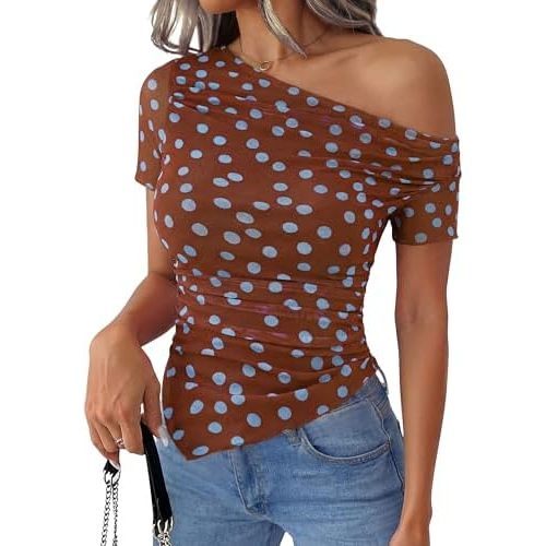 Polka Dot Brown