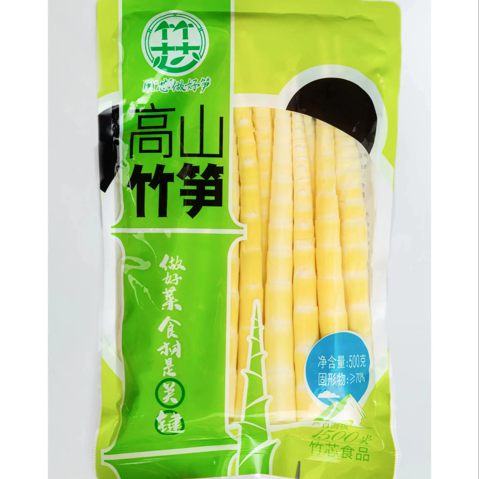 500g Hot Selling Good Quality Slender Bamboo Shoot In Bags For Cook