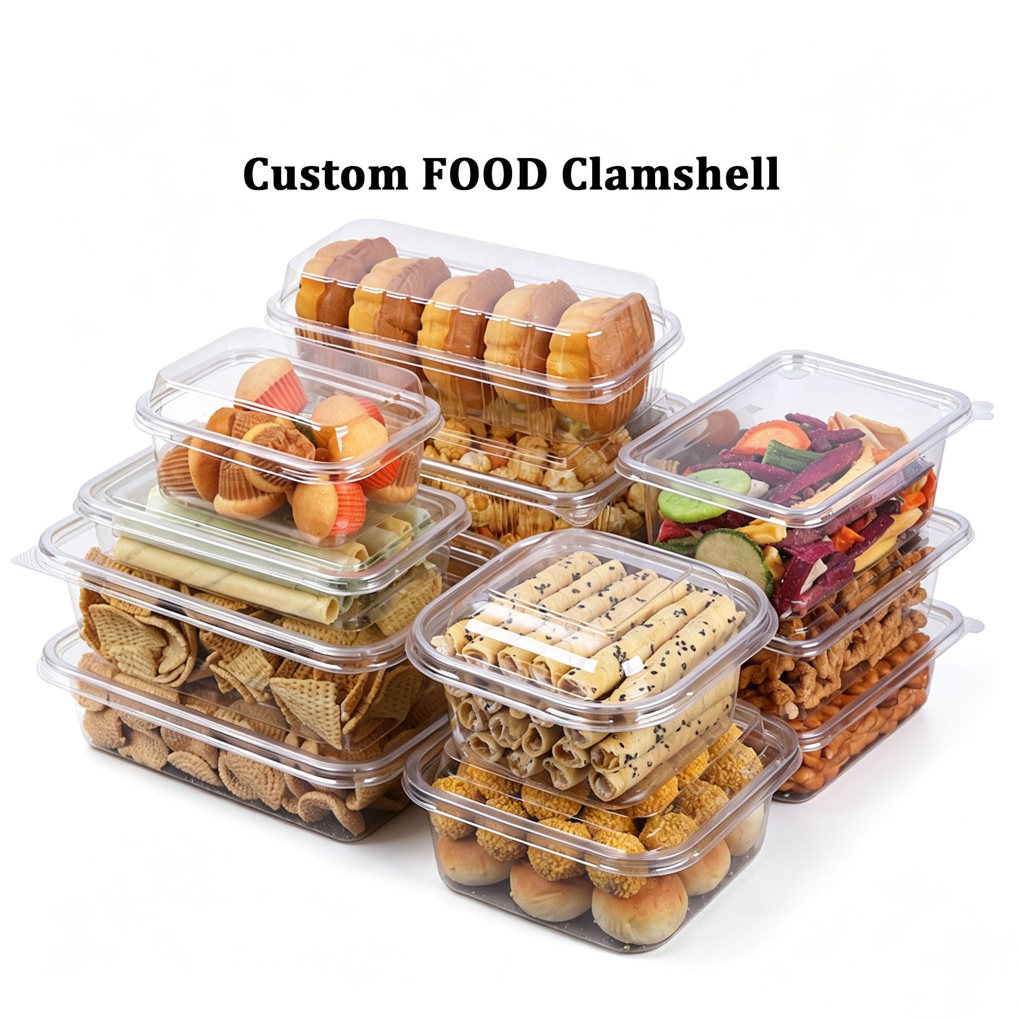 Custom Food Clamshell