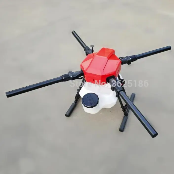 Sanmoo s416 sistema de pulverização, 4 eixos, 16l, 16kg, sistema gimbal, dobrável, quadricóptero, agricultura, drone com asa de hobby, x9