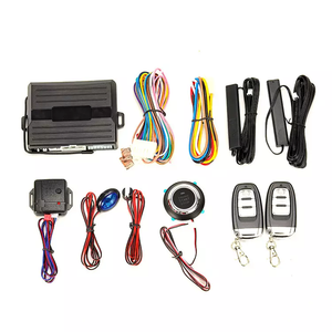 PKE KEYLESS <strong>PUSH</strong> <strong>BUTTON</strong> <strong>START</strong> ENGINE STARTER IGNITION CONTROL CAR ENGINE <strong>SMART</strong> <strong>START</strong> ALARM SYSTEM - Product Image 2