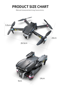 K13 Max yeni başlayanlar oyuncak Drone ekran denetleyicisi ESC HD çift kamera fırçasız Video düzlem özçekim dronu Realt zamanlı görüntüleme Fly FPV - Product Image 5
